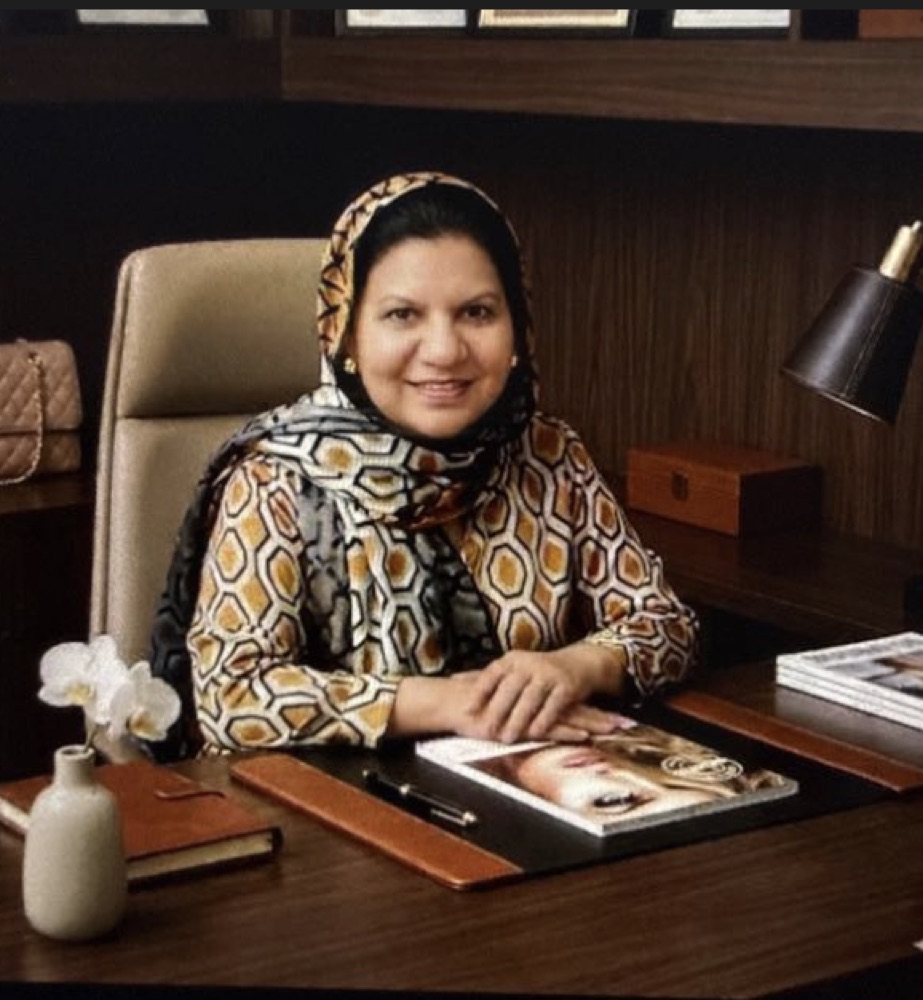 Dr. Nadeem Zehra in her office
